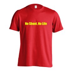 画像1: No Shoot, No Life 半袖プレミアムドライ ハンドボールTシャツ (1)