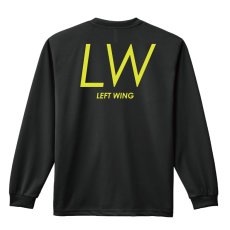 画像1: LW LEFT WING シンプルポジションデザイン 長袖ドライ ハンドボールTシャツ (1)