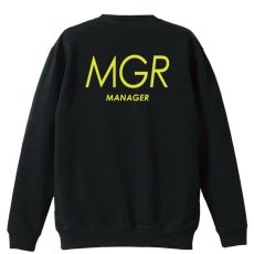 画像1: MGR MANAGER シンプルポジションデザイン ハンドボールトレーナー 裏パイル (1)
