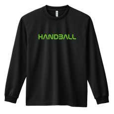 画像1: 宇宙テイストの HANDBALL 長袖ドライ ハンドボールTシャツ (1)