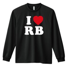 画像1: I LOVE RB 長袖ドライ ハンドボールTシャツ (1)