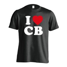 画像1: I LOVE CB 半袖プレミアムドライ ハンドボールTシャツ (1)
