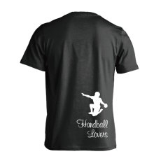 画像1: ハンドボールラバーズ 4 半袖プレミアムドライ ハンドボールTシャツ (1)