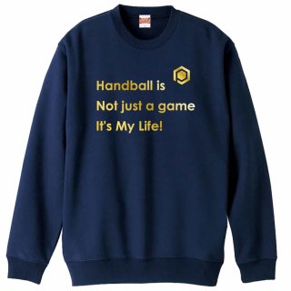 ハンドボール　トレーナー ウサギとカメのハンドボール トレーナー スウェット 裏パイル