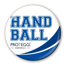 画像1: HANDBALL ウェーブ 缶バッチ (1)