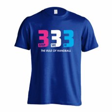 ハンドのルール 3歩3秒3メートル  Tシャツ 半袖 練習着 ドライ メイン写真