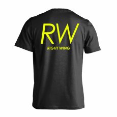 RW RIGHT WING シンプルポジションロゴ  Tシャツ 半袖 練習着 ドライ メイン写真