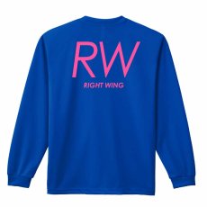 RW RIGHT WING シンプルポジションロゴ  ロンT 長袖Tシャツ 練習着 ドライ メイン写真