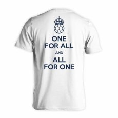 ONE FOR ALL AND ALL FOR ONE  Tシャツ 半袖 練習着 ドライ メイン写真