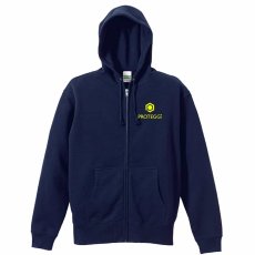 LB LEFT BACK シンプルポジションロゴ  パーカー ジップ 裏パイル 練習着 サブ写真