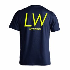 LW LEFT WING シンプルポジションロゴ  Tシャツ 半袖 練習着 ドライ メイン写真