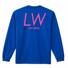 LW LEFT WING シンプルポジションロゴ  ロンT 長袖Tシャツ 練習着 ドライ メイン写真