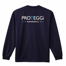 ポップでカラフルな カタカナハンドボール  ロンT 長袖Tシャツ 練習着 ドライ サブ写真