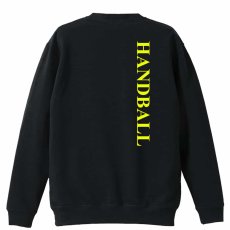 シュッとした HANDBALL  トレーナー スウェット 裏パイル 練習着 メイン写真