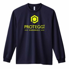 シュッとした HANDBALL  ロンT 長袖Tシャツ 練習着 ドライ サブ写真