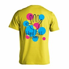 ポップなドット柄 Handball Lovers  Tシャツ 半袖 練習着 ドライ メイン写真