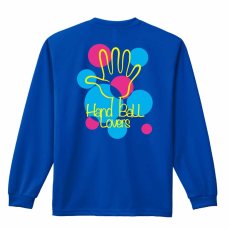 ポップなドット柄 Handball Lovers  ロンT 長袖Tシャツ 練習着 ドライ メイン写真