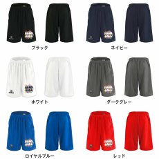 ハンドボールフラワー  ハーフパンツ ドライ 練習着 カラーバリエーション