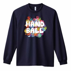 ハンドボールフラワー  ロンT 長袖Tシャツ 練習着 ドライ メイン写真