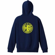 CRAZY ABOUT HANDBALL  パーカー ジップ 裏パイル 練習着 メイン写真