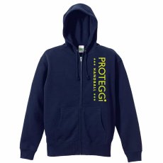 CRAZY ABOUT HANDBALL  パーカー ジップ 裏パイル 練習着 サブ写真