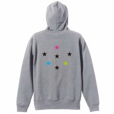 セブンスター フォーメーションデザイン  パーカー ジップ 裏パイル 練習着 メイン写真