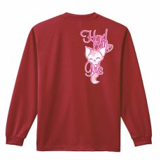 Handball Girls Cat  ロンT 長袖Tシャツ 練習着 ドライ メイン写真