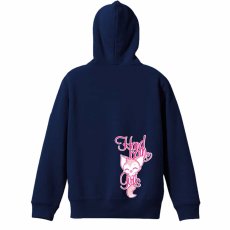 Handball Girls Cat  パーカー ジップ 裏パイル 練習着 メイン写真