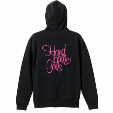 手描きの Handball Girls  パーカー プルオーバー 裏パイル 練習着 メイン写真