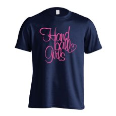 手描きの Handball Girls  Tシャツ 半袖 練習着 ドライ メイン写真