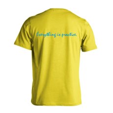 すべては練習の中にある 手書き風デザイン  Tシャツ 半袖 練習着 ドライ メイン写真