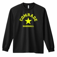 COMRADE 苦楽を共にする仲間 カレッジロゴ  ロンT 長袖Tシャツ 練習着 ドライ メイン写真