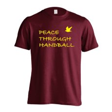 ハンドボールで平和を  Tシャツ 半袖 練習着 ドライ メイン写真