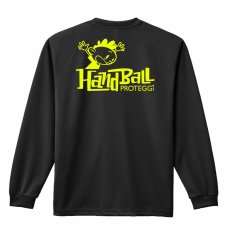 ハンドボールカートゥーン ブロック編  ロンT 長袖Tシャツ 練習着 ドライ メイン写真