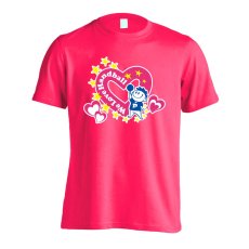キュートなハートデザインのHandball  Tシャツ 半袖 練習着 ドライ メイン写真