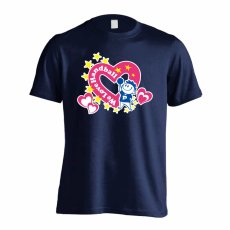 キュートなハートデザインのHandball  Tシャツ 半袖 練習着 ドライ メイン写真