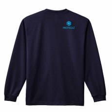 カートゥーンタイトル風ファンキー Handball  ロンT 長袖Tシャツ 練習着 ドライ サブ写真