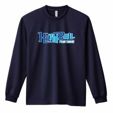 カートゥーンタイトル風ファンキー Handball  ロンT 長袖Tシャツ 練習着 ドライ メイン写真