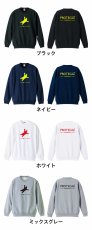 リアルなハンドボールっくま  トレーナー スウェット 裏パイル 練習着 カラーバリエーション