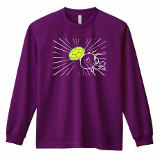 はんどぼーるっくま シュート編  ロンT 長袖Tシャツ 練習着 ドライ メイン写真