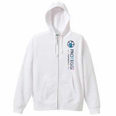 ハートのカタチの HANDBALL  パーカー ジップ 裏パイル 練習着 サブ写真