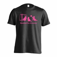 ネコたちのハンドボール  Tシャツ 半袖 練習着 ドライ メイン写真