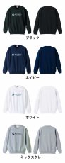 オフィシャルロゴデザイン ボール ホリゾンタル  トレーナー スウェット 裏パイル 練習着 カラーバリエーション