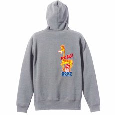 HANDBALL OF ZOO! 大きすぎるキリン  パーカー プルオーバー 裏パイル 練習着 メイン写真