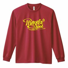 プロンジョンシュート カリグラフィーデザイン  ロンT 長袖Tシャツ 練習着 ドライ メイン写真