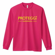 LOVE HANDBALL デコ文字デザイン  ロンT 長袖Tシャツ 練習着 ドライ サブ写真