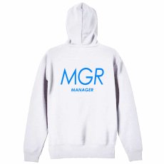 MGR MANAGER ポジションデザイン  パーカー ジップ 裏パイル 練習着 メイン写真