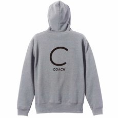 C COACH シンプルポジションデザイン  パーカー プルオーバー 裏パイル 練習着 メイン写真