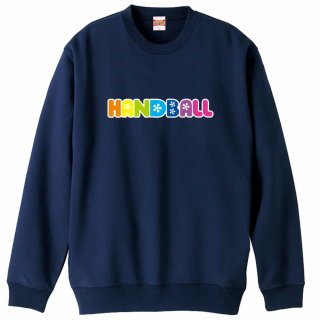 ハンドボール　トレーナー ウサギとカメのハンドボール トレーナー スウェット 裏パイル