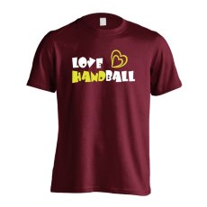 LOVE HANDBALL カートゥーンロゴ  Tシャツ 半袖 練習着 ドライ メイン写真